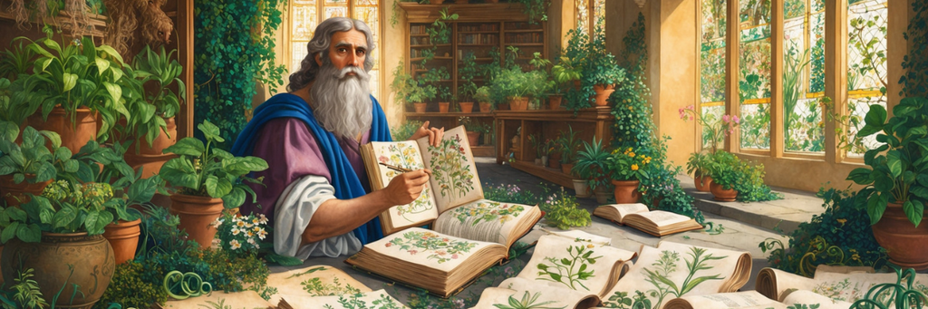 Discorides - The Herbal Illustrator | Homage to History's Herbalists No. 2