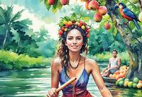 Fruity Ginseng Refreshing Herbal Tea 100g